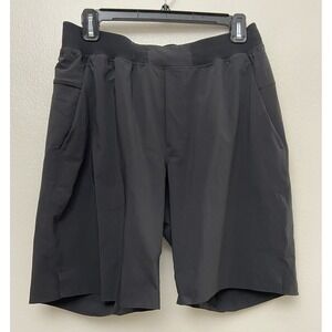 Lululemon Short 9.5" Unlined Lightweight Mens Black Sz M EUC‎